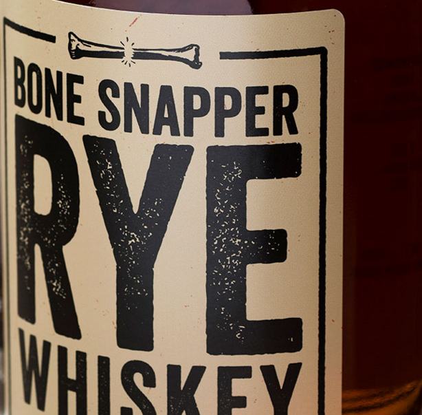 Bone Snapper Rye Whiskey - Rich, Bold and Spicy